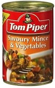 Tom Piper Savoury Mince and Vegetable Can Food 400 g, 400 g