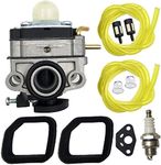 LIZAPUS Carburetor Compatible with Homelite UT33650 UT33650B 26cc String Trimmers 309375009 Carb MTD MP479 41BD479C995 Pro Gas String Trimmer