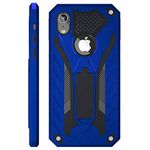 Kitoo Designed for iPhone XR Case with Kickstand, Military Grade 12ft. Drop Tested - Blue