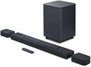 JBL Bar 1000 Pro, 11.1 (7.1.4) Channel Truly Wireless Soundbar with True Dolby Atmos®, DTS:X, and MultiBeam™ Surround Sound, 10” Down-Firing Wireless Subwoofer, HDMI eARC, BT,WiFi,Alexa, One App(880W)