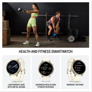 Garmin Venu 4 Smartwatch 41mm – Lunar Gold