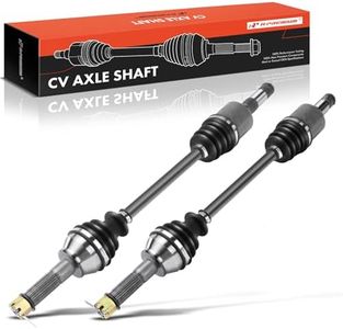 A-Premium Pair (2) Rear CV Axle Shaft Assembly Compatible with Polaris Ranger 500 2007-2009, Ranger 700 2007, Ranger 800 2010-2017, Ranger Crew 700, Ranger XP 700, Driver and Passenger Side