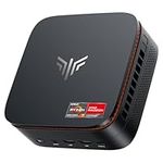 NiPoGi Hyper H1 Mini PC AMD Ryzen7 7735HS(8C/16T,up to 4.75GHz), Mini Computer Windows 11 Pro 16GB RAM 512GB DDR5 5500MHz M.2SSD, Gaming PC 4K Triple Display/2.5Gbps LAN/WiFi6/BT5.2/DP/ USB3.2 Type-C