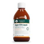 Genestra Brands - Super EFA Liquid - Omega-3 Fatty Acids, EPA and DHA for Cardiovascular, Brain, Eye, and Nerve Support* - 500 ml Liquid - Natural Orange Flavour