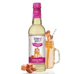 Jordan's Skinny Mixes Caramel Pecan Syrup | Zero Calories, Zero Sugar, Zero Carbs | Jordan's Skinny Syrups, Sugar Free Flavour for Coffee, Tea, Lattes | 1 Bottle (750 mL)