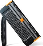 MOWETOO A4 Paper Cutter,Paper Trimmer Guillotine with Automatic Security Safeguard Scrapbooking Tool for Cutting Paper 1