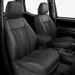 RIDEPOSH Custom Leather Seat Covers for Toyota Tacoma Double Cab 2016-2023