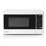 Toshiba 800w 20L Microwave Oven with 6 Preset Recipes, 11 Power Levels, Procedural Memory, Auto Defrost, and Digital Display - White - MM-EM20P(WH)