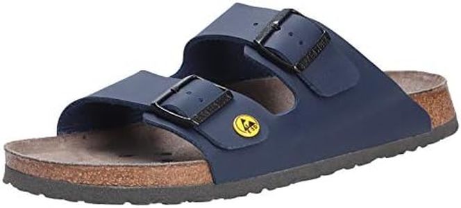 Birkenstock ESD-Sandale Arizona, Größe 44, blau, schmal 089438-44 (Pantolette Schuh Halbschuh Latsche Zweischnaller Alpro P220 571030 571038 571040 571048 571050 571058 571060 571068 2570.571030)