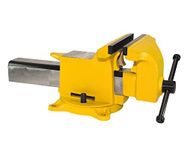 Yost Vises 910-HV 10-Inch High-Visibility All Steel Utility Combination Pipe and Bench Vise with 360-Degree Swivel Base