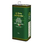 Le Terre di Colombo – 100% Italian Extra Virgin Olive Oil, 5 L