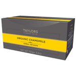 Taylors of Harrogate Wrapped Tea Bags, Organic Chamomile, 100 Count