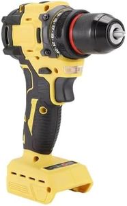 Brushless Drill Driver Compatible for Dewalt 20V Battery (No Battery), Cordless 2 Speed (0-450/1800RPM), 25+1 Torque, 3/8" Keyless Chuck for Home Repair​