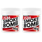 Professional Strength 16g Flea Smoke Bomb Fogger Fumigator Smoke | Kills Fleas (2)