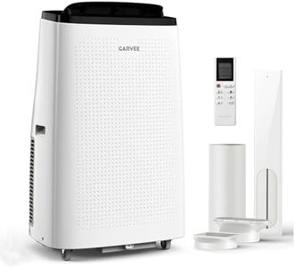 15000 BTU Portable Air Conditioner, 3-in-1 Indoor AC Unit with Cooling, Dehumidifier, Fan, 24-Hour Timer, Remote Control & Full Window Installation Kit – Cools Rooms Up to 850 Sq. Ft, 115V