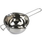 Hengdai Stainless Universal Double Boiler，Baking Tools，Melting Pot for Butter Chocolate Cheese Caramel(18/8 Steel)