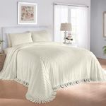 BrylaneHome Chenille Bedspread - Tw