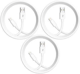 IDISON iPhone Charger 3 Pack 6FT,[MFi Certified] USB to iPhone Cable Fast Charging iPhone Charger Cord Compatible with iPhone 14 13 12 11 Pro Max XR XS X 8 7 6 Plus SE and More