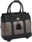 Rolling Laptop Bag Women, 17 inch L