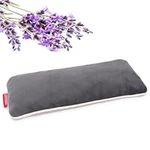 Comfheat Lavender Weighted Eye Pillow for Yoga, Microwavable Moist Heat Eye Compress Mask with Washable Cover for Relaxation, Sleeping, Meditation, Yoga, Spa, Migraine Relief