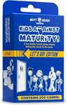 Kids Against Maturity: Card Game for Kids and Family, Super Fun Hilarious for Family Party Game Night, Combo Pack (Let's Go Edition)