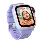 myFirst Fone S4 Kids Smartwatch Phone with GPS Tracker, Video & Voice Call, Messaging, SOS Button, Care Call for Kids Age 5-12, Cotton Candy Mix