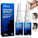 2PCS Anti Snoring Spray,Stop Snoring Spray,Anti Snore Spray for Men,Snoring Relief Spray,Snore Spray,Anti Snore Nasal Spray,Snore Relief Treatment,Nasal Spray Snoring Better Sleep,Snore Relief