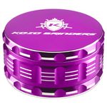 Kozo 4 Inch Grinder Mills, Aluminum (Purple)