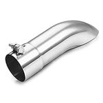 Turn Down Exhaust Tip 2.5" Inlet, A