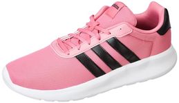 adidas Womens LITE Racer 3.0 PNKFUS/CBLACK/PNKFUS Running Shoe - 7 UK (IF5392)