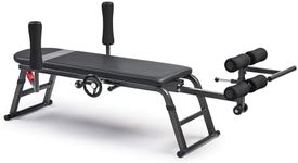 Sunny Health & Fitness Inversion Traction & Stretch Decompression Table - 400 LB Weight Capacity - For Lumbar Stretching, Lower Back Pain Relief, Improved Posture Correction, Rehab - SF-BH623052
