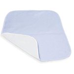 ComfortCare Eco Blue, Washable Incontinence Pad, 100% Waterproof Bed Protector Sheet, 60 x 60 cm