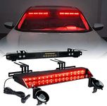 Xprite Red LED Strobe Light Bar wit