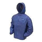 FROGG TOGGS Men's Ultra-lite2 Waterproof Breathable Rain Jacket, Blue, Large