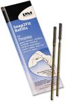 PM Company Aluminum Counter Pen Refill, Medium Point, Black Ink (PMC05073)