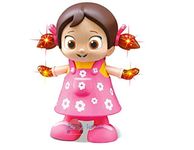 FunBlast Musical Dancing Doll with Flashing Lights, Walking Singing Doll Musical Toys for 3+ Years Kids, Girls, Boys - Multicolor