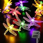 Dragonfly Solar String Lights Outdo