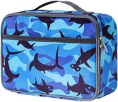 Blue Kids Lunch Box for boys,Shark 