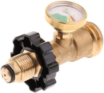Propane Tank Gauge Propane Tank Gauge Level Indicator Wide Compatible for Rv, Cylinder, BBQ Gas Grill, Heater Gas Leak Detector Level Indicator