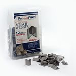 V Nails for Picture Framing - Ultra Strong - 12mm (1/2 Inch) Vnail Wedges for Joining Picture Frame Corners - Hardwood Frames [400 V Nail Pack, Loose]