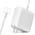 NSPENCM 85W Mac Book Pro Charger, Replacement AC 85w 2T-Tip Connector Power Adapter,Laptop Charger Compatible with MacBook pro & Mac Book Pro 13 inch-15 inch Retina After Mid 2012