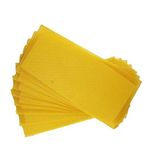 KISSTAKER 15PCS Bee Honey Sheets Beehive Wax Foundation Beekeeping Equipment Bee Comb Honey Frame