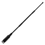 TWAYRDIO 27MHz CB Radio Antenna Whip Handheld BNC Antenna Portable Replacement Compatible with Midland 75-822 75-785 MHS75 7W44 Cobra HH50WXST HH50 MRHH350FLT C75WXST Uniden BC75XLT PRO401HH BC125AT