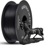 GEEETECH PLA 3D Printer Filament, 1.75mm Black, 1kg (2.2lbs) Spool, Dimensional Accuracy +/- 0.03mm