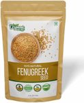 Organic Zing Organic Fenugreek Seeds Also Known As Methi Seeds and Trigonella Foenum-Graecum | USDA Certified | Vegan | Product of India 907g