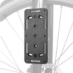 Gravel Bike Universal Cargo Rack | 15KG Heavy-Duty Load | Anti-Slip Platform | Front/Mid Mount & Brompton Compatible (Third)