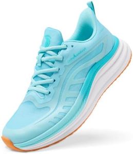 Women's Orthopedic Slip On Tennis Shoes: Breathable Orthotic Bunions Recovery Arch Support Plantar Fasciitis Trail Sneakers, Vintage Hammer Toes Indoor Working Camping Walking Shoes Mint Size 9