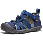 KEEN Little Kid's Seacamp 2 CNX Closed Toe Sandals, Blue Depths/Gargoyle, 10 LK (Little Kid's) US