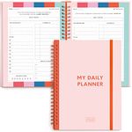 S&O Undated Planner with Meal, A5 Habit & Routine Tracker, Daily To Do List-Daily Planner Goal Agenda Abstract Notebook Organizer for 2025, Students, College, Work, ADHD, Fitness, Productivity