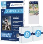 100PT Penny Sleeve for Thick Cards | Card Sleeves. Baseball Card Sleeves. Soft Trading Card Sleeve. Penny Sleeve for Trading Cards. Clear Card Sleeves. Pro Sports Card Sleeves.